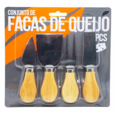 Kit Facas para Queijo - 4 Peças